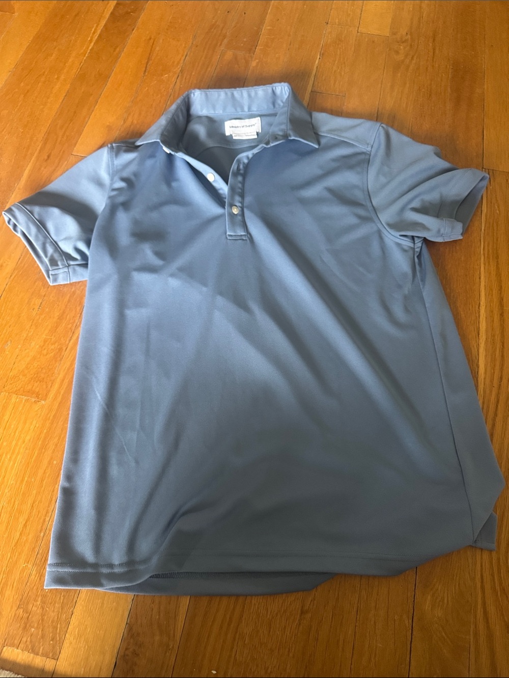 Ministry of Supply Light Blue Men's Polo